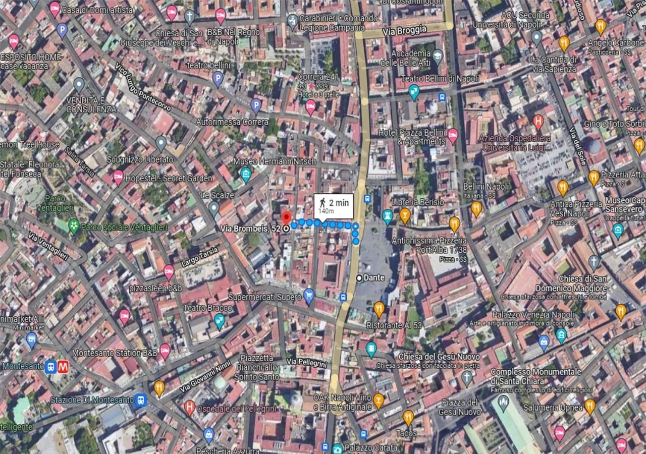 Dante Dream Apartment Centro Storico Napoli Dış mekan fotoğraf